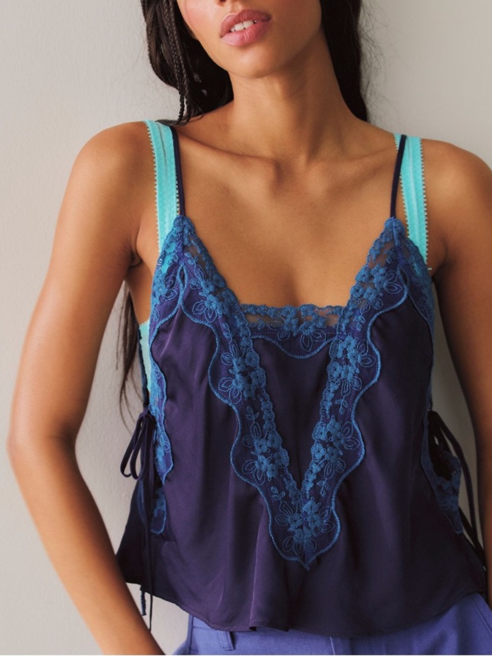 Free People Someone Like You Lace Cami, NEW